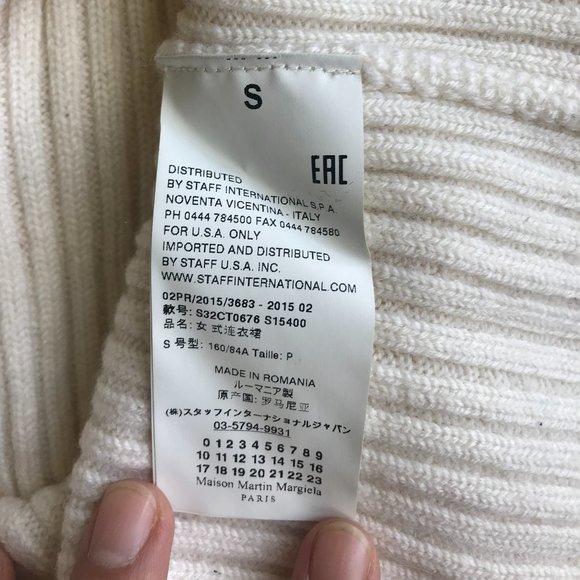 MM6 A/W 2015 Cashmere Sweater - Picture 3 of 5